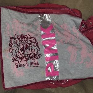 Victoria’s Secret pink duffel bag